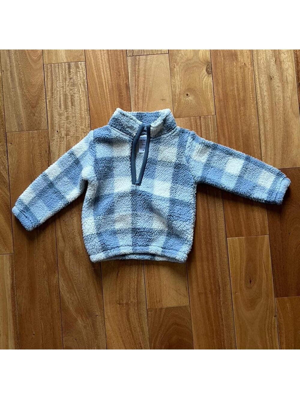 Carters 1/4 Zip Fleece 9 mos